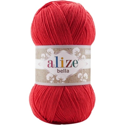 Alize příze Bella 56 červená