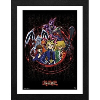 GBEye YU-GI-OH! - Framed print "Joey Yugi Kaiba" (30x40) (GBYDCO002)