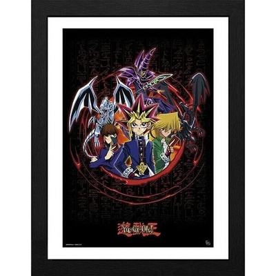 GBEye YU-GI-OH! - Framed print "Joey Yugi Kaiba" (30x40) (GBYDCO002)