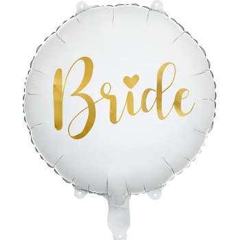 Image 1 of PartyDeco Балон от фолио Булка - златен 45см