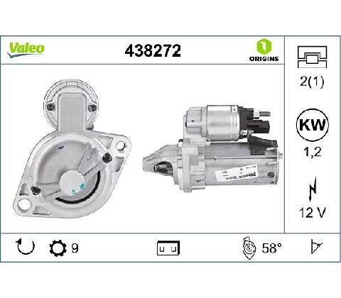 Startér VALEO 438272