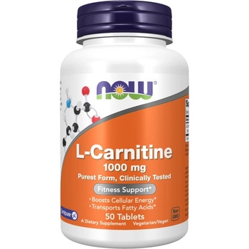 Now Foods L-Carnitine 1000 mg 50 tablet