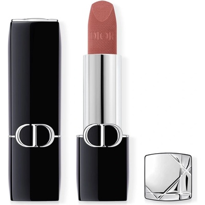 Dior Rouge Dior дълготрайно червило сменяема цвят 724 Tendresse Velvet 3.5 гр