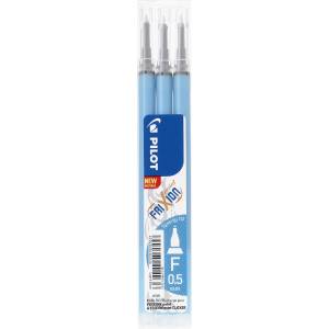 Pilot Пълнител за Pilot Frixion Point Clicker 0, 5 светло син (3) (BLS-FRP5-S3-LB)