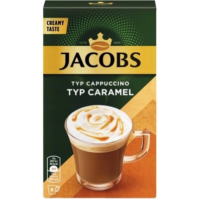 Jacobs Cappuccino Caramel 8 x 12 g