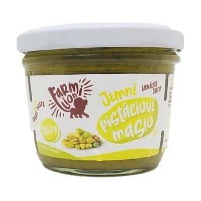 Farmilion pistáciové maslo pasta natural 180 g