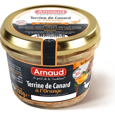 Arnaud Terrine de Canard á l´Orange Kačacia terina s pomarančom 180 g