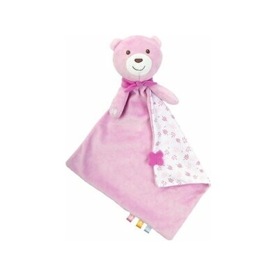 Chicco medvěd s dekou 47x40 maxi doudou růžový