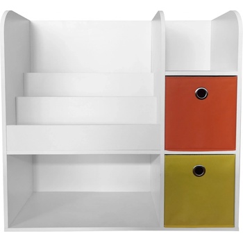 Aga Dětský regál s knihovnou a organizéry MR2103