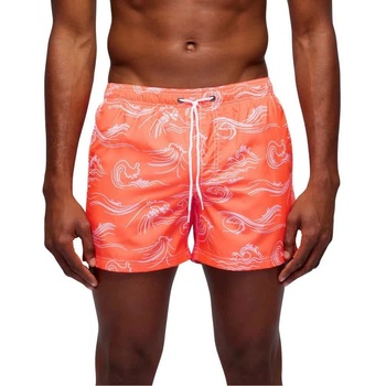 Sundek Бански гащета Sundek Repreve® swimming shorts - Orange (Fluo Orange)
