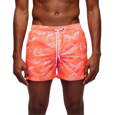 Sundek Бански гащета Sundek Repreve® swimming shorts - Orange (Fluo Orange)