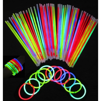 Pronett XJ4741 Svítící náramky Lightstick 100 ks barevné