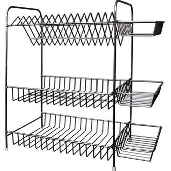 Image 1 of Мити СТЕЛАЖ ЗА ЧИНИИ 3-КА НИКЕЛ С КОШ (20032)