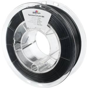 Spectrum 80523 3D нишка, S-Flex 98A, 1, 75mm, 250g, Черен (Deep black) (80523)