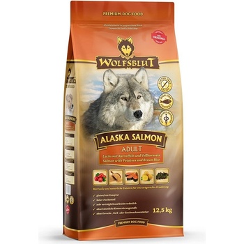 Wolfsblut Alaska Salmon Adult losos s bramborem 15 kg