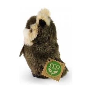 Montegrappa Rappa - Realistic Plush Owl Stuffed Animal 13 cm Eco-Friendly
