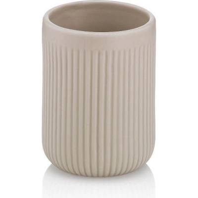 KELA Керамична поставка за четки за зъби KELA Adele, бежова (1185)