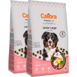 Calibra Dog Premium Line Junior Large 2 x 12 кг