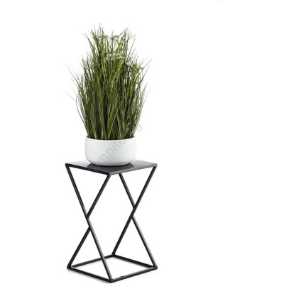 HowHomely Стойка за цветя LOFT 40x23, 5 см черен (DD0308)