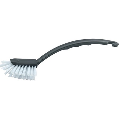 MSV kartáč na nádobí, tmavě šedý-bílý, polypropylen, 28 cm 100902