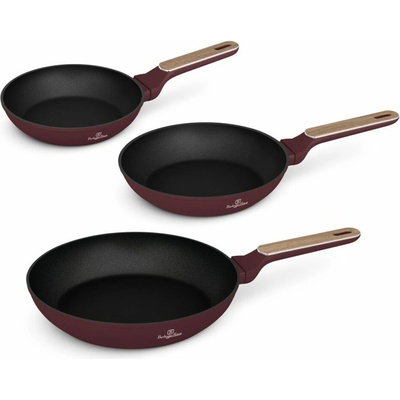 BERLINGERHAUS Sada pánví s titanovým povrchem 3 ks Leonardo Nordic Collection BH-8303