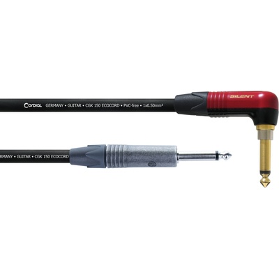 Cordial Ecocord PR-SILENT 6 m Директен - Ъглов Инструментален кабел (ECOCORD 6 PR-SILENT)