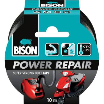 Bison International B. V Bison International B. V. Универсална самозалепваща лента BISON Power Repair, черна, ролка 10 м, многоезична