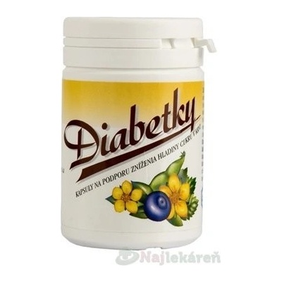 Calendula Diabetky 30 kapsúl