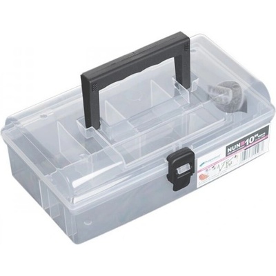 FANTON Органайзер пластмасов с прегради 245х135х85 мм, прозрачен (nun10/15508)