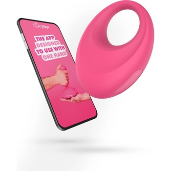 ostatní EASYCONNECT - Вибриращ пръстен за пенис Leo с управление чрез приложение