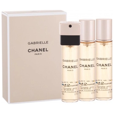 Chanel Gabrielle parfumovaná voda dámska 3 x 20 ml náplne