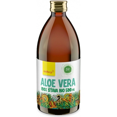 Wolfberry Aloe vera šťáva 100% BIO 500 ml