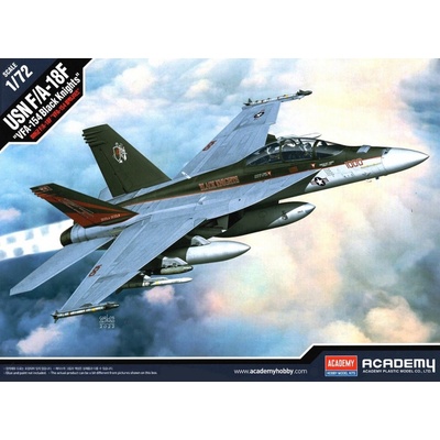 Academy USN F/A 18F VFA 154 Knights černá 1:72