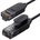 UGREEN CAT 6A чисто меден Ethernet кабел OD2.8 3 м черен NW122