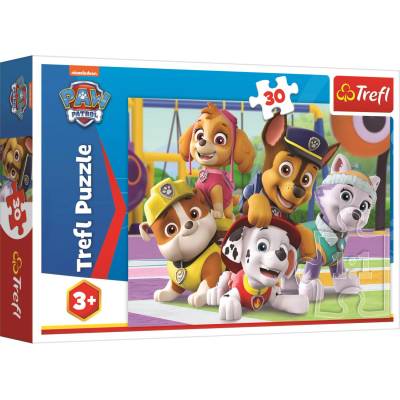 Trefl - Puzzle Paw Patrol Always on Time - 1 - 39 piese