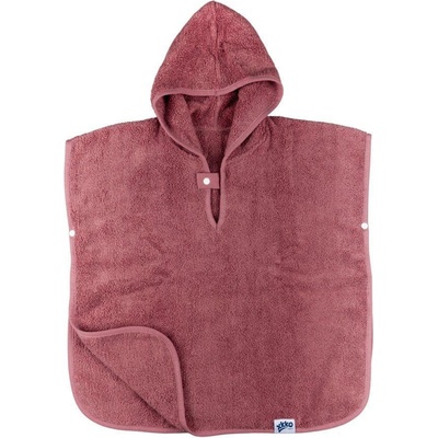 Kikko BIO bavlněné froté pončo Organic Mesa Rose – Zboží Dáma