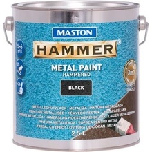 Maston Paint Hammer Hammered Black 2,5L