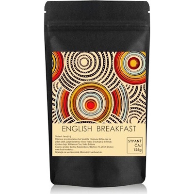 WILLIAMSON TEA černý čaj english breakfast sypaný 125 g