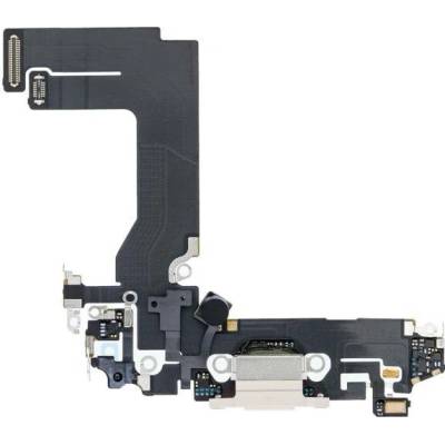 AppleKing nabíjecí a audio flex konektor pro iPhone 13 mini - růžový