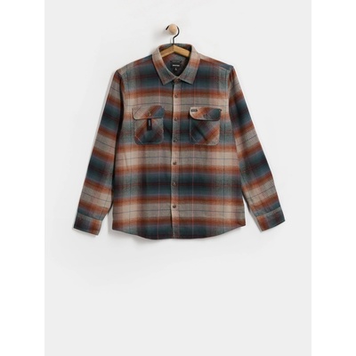 Brixton Bowery Flannel Ls (multi shadow)