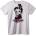 NOONEBRAND Тениска Betty Boop Черна - L, White