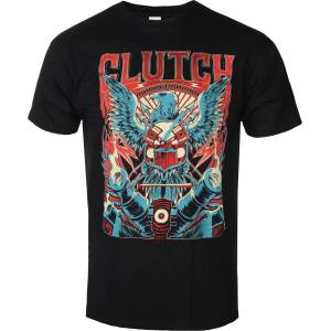 INDIEMERCH мъжка тениска Clutch - "Eagle Eye" - черна - INDIEMERCH - INM087