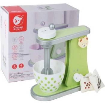 Classic World - Дървен миксер - Зелен (CW50513)