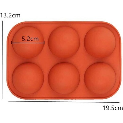 Silicolove forma na polokoule 5,2cm