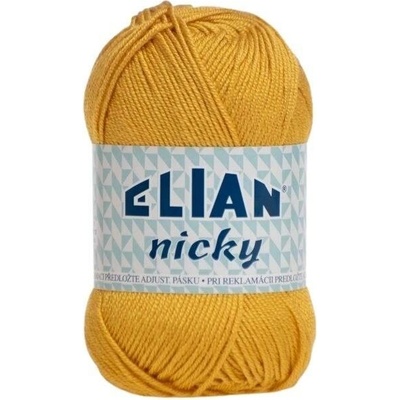 VSV Pletací příze Elian Nicky 6686 - žlutá