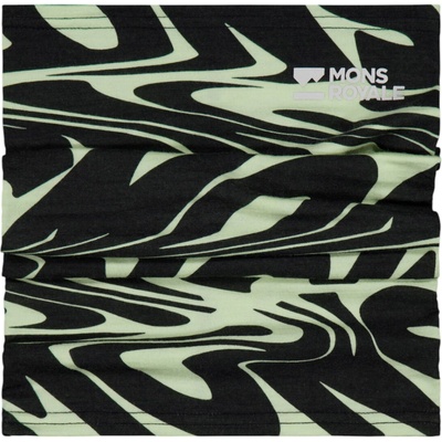 Mons Royale nákrčník Daily Dose Merino Neckwarmer signal lost matcha