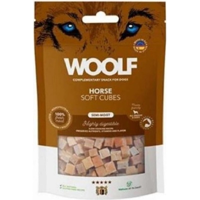 Woolf Dog Soft Cubes kôň 100 g