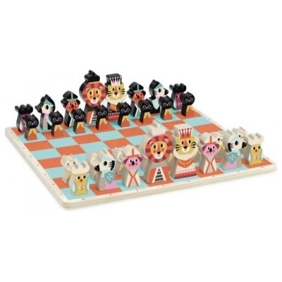 VILAC - Игра - Дървен шах за деца (7721)