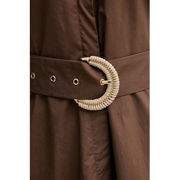 Gaudi рокля тип риза памучна (611FD15006)