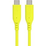 PremiumCord Silicone USB-C 60W 480Mbps Yellow 1, 5 m USB кабел (KU31SA15Y)